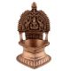 Ashtadhatu Oil Lamp Single Wick Goddess Lakshmi On Back Diya